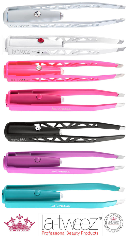 La-tweez Bright LED Tweezers in a range of colours