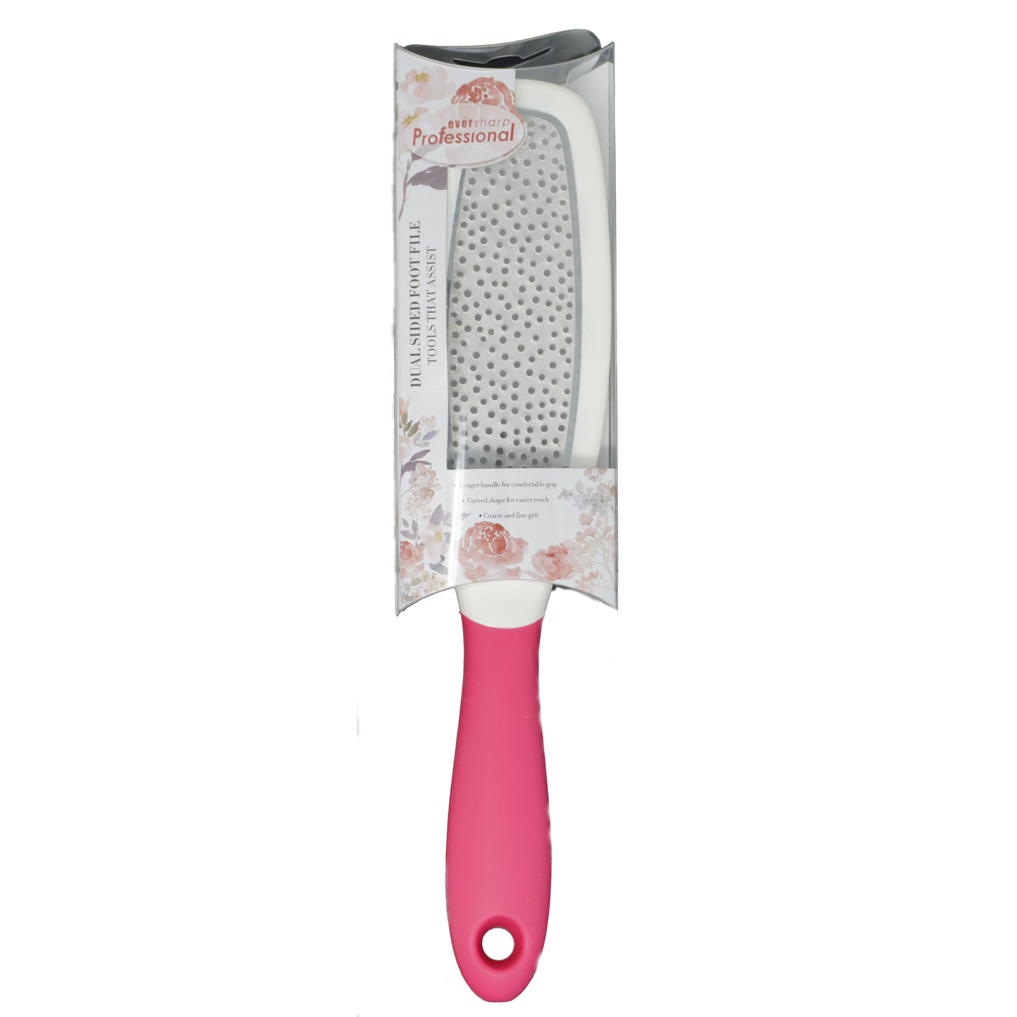 Alida Tools that Assist Curved Dual Sided Foot File PINK