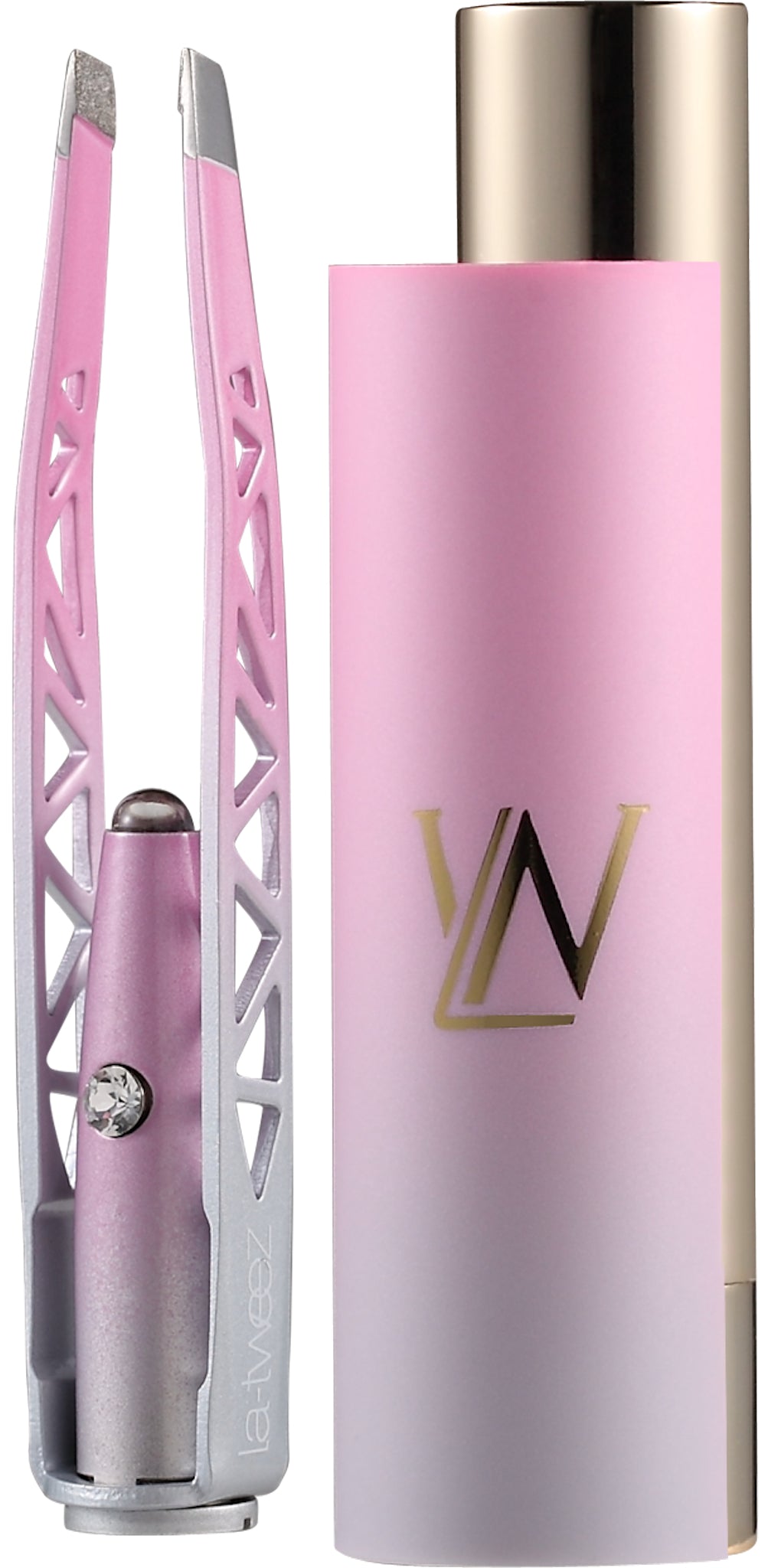 As the ORIGINAL inventors of the illuminating tweezers, nobody does it better than La-tweez! The patented LED light is a signature of La-tweez products giving you the necessary light to tweeze anywhere and everywhere! See the range at https://alida.co.uk/collections/la-tweez including this PINK OMBRE version