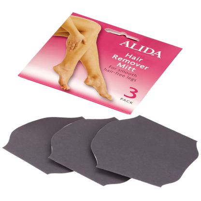 Alida Hair Remover Mitt for smooth hair-free legs from Alida.co.uk