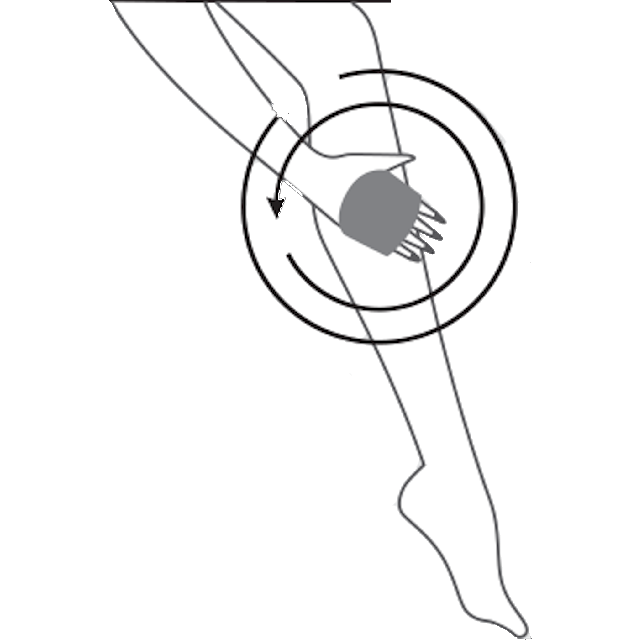 Alida Hair Remover Mitt for smooth hair-free legs from Alida.co.uk