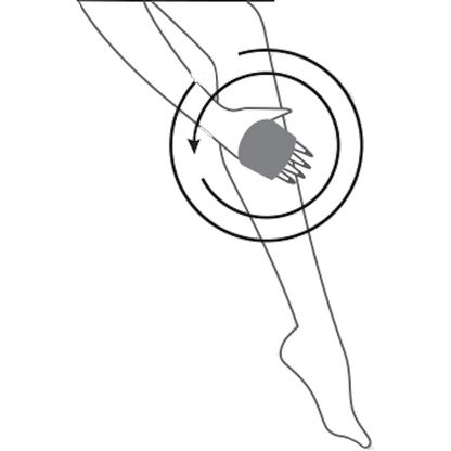 Alida Hair Remover Mitt for smooth hair-free legs from Alida.co.uk