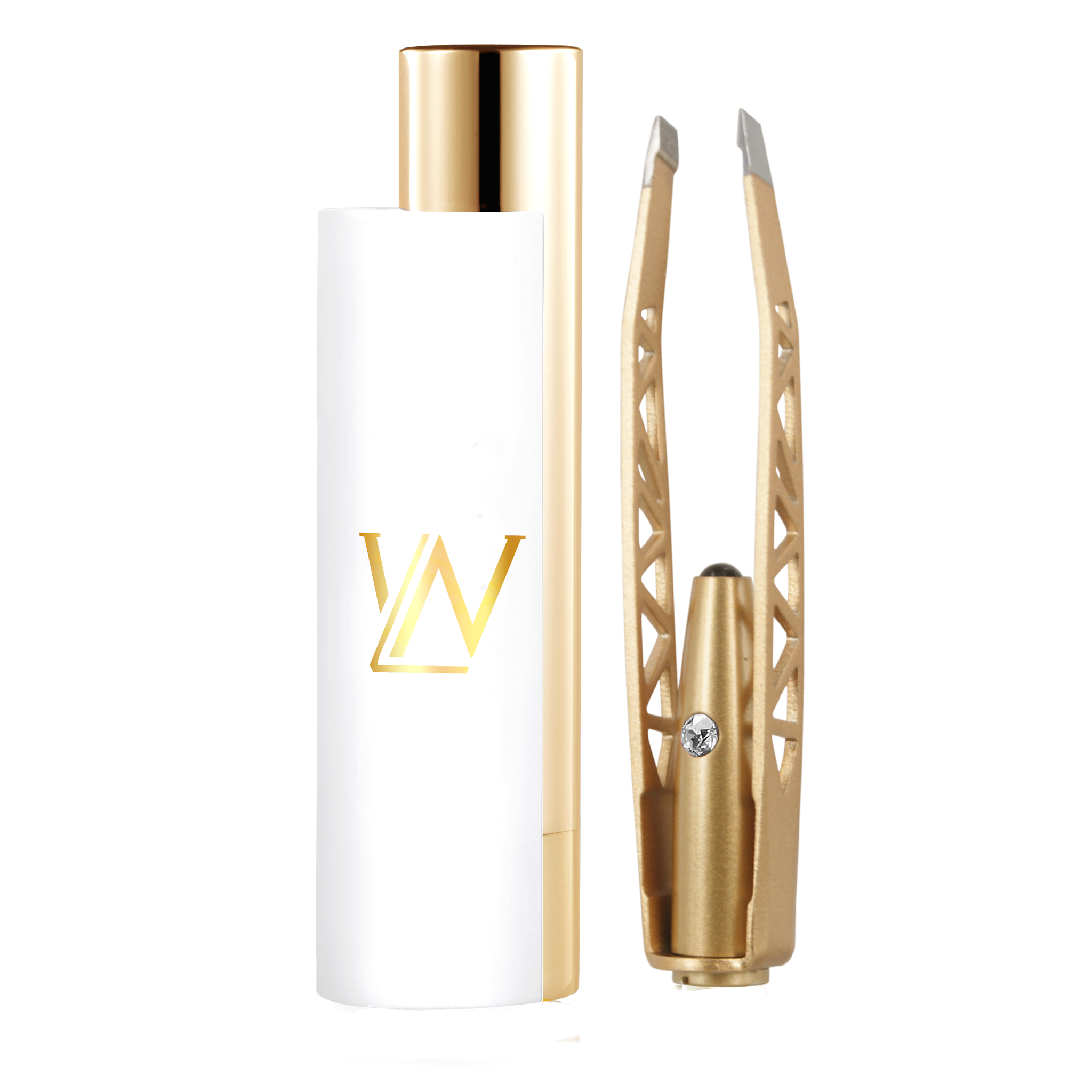 La-tweez GOLD + Diamond Dust Tips in Gift Box