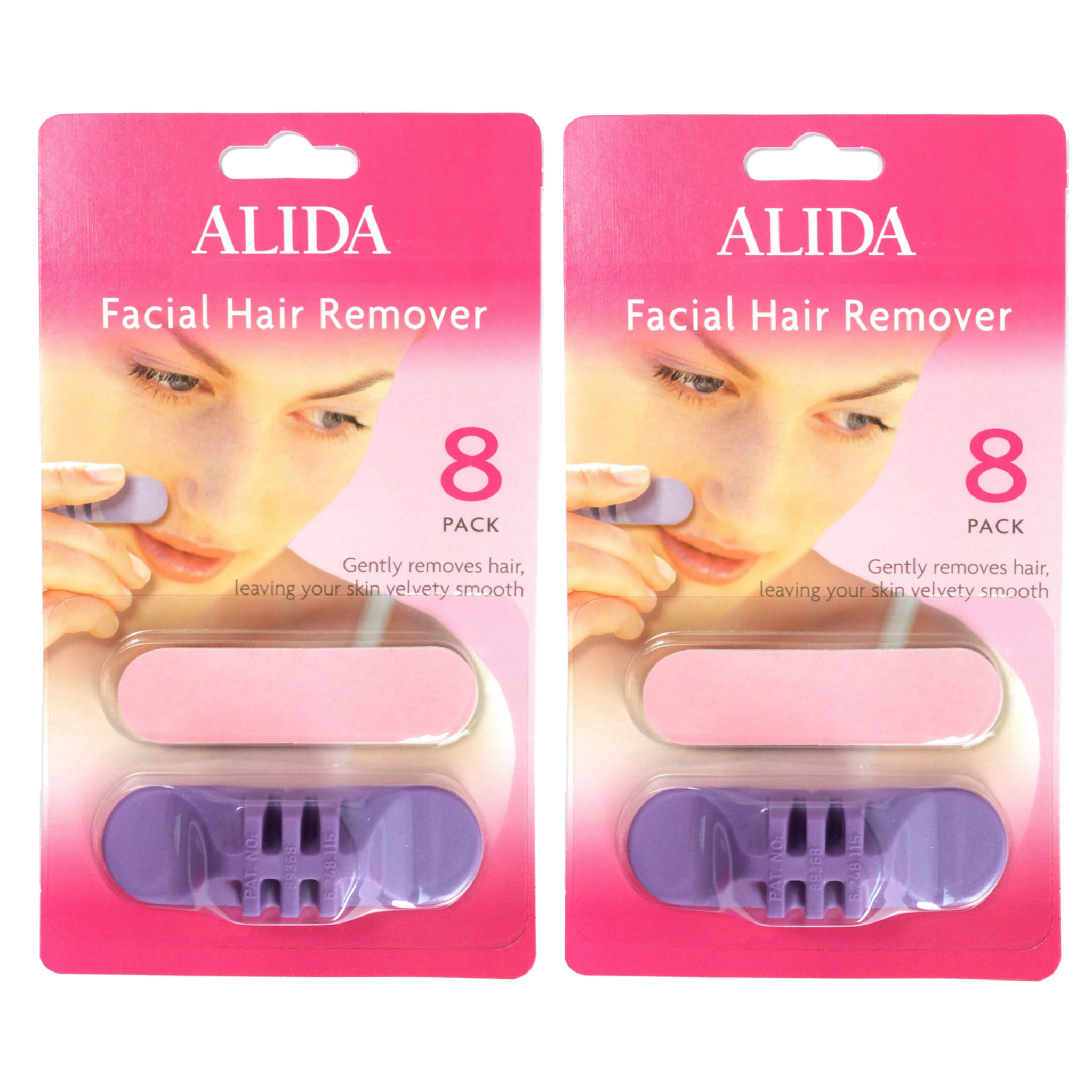 Alida Facial Hair Remover Twin pack