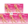 ALIDA Hair Remover Mitt for Legs | 5-Pack (15 Mitts)